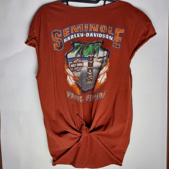Harley Davidson Graphic T-Shirt SZ M - Picture 4 of 5